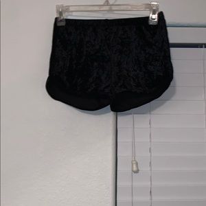 Velvet small shorts